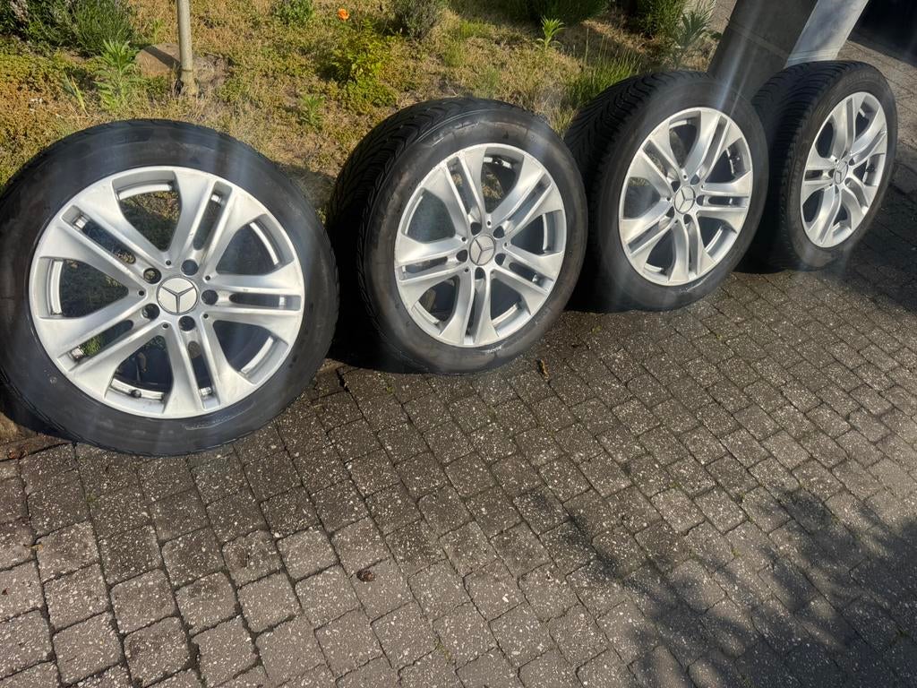 Mercedes E klasse velgen 17 inch, Auto-onderdelen, Ophalen of Verzenden, 17 inch, Winterbanden, Velg(en)
