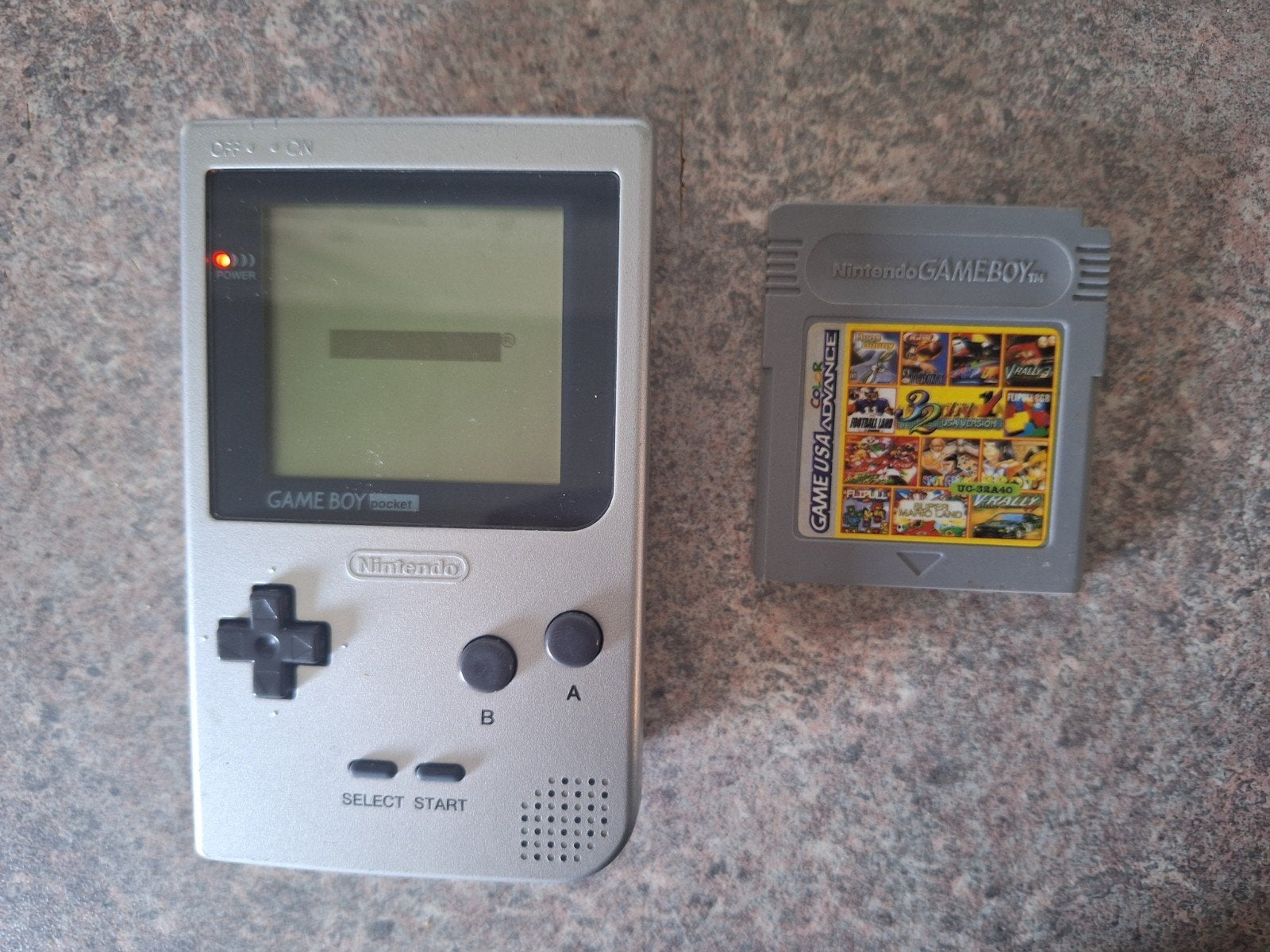 Nintendo Gameboy pocket + 32 games, Ophalen of Verzenden