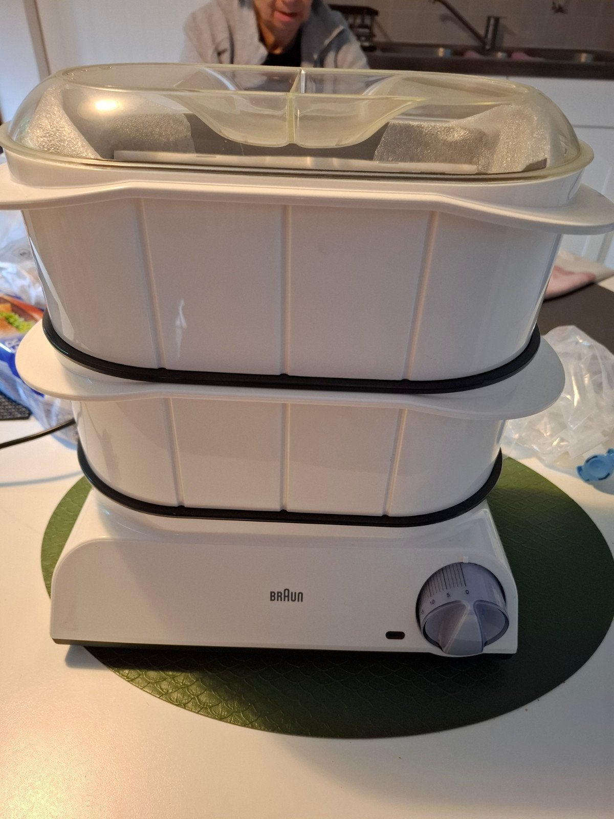 braun stoomkoker, Elektronische apparatuur, Ophalen, Nieuw