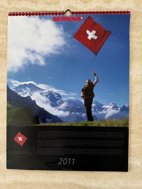 Nieuwe kalender 2011 "BERNINA" (nr4989), Ophalen of Verzenden, Overige typen