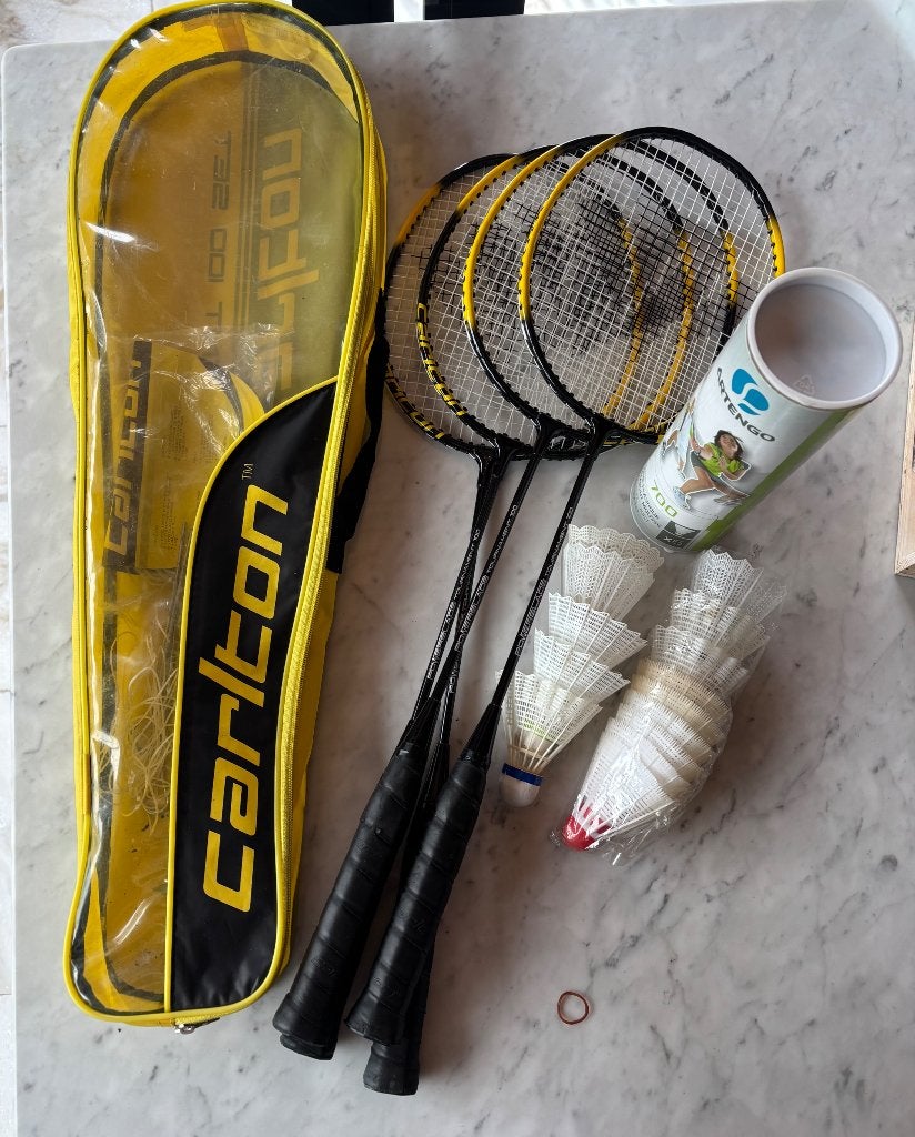 Badmintonset, Sports & Fitness, Enlèvement, Utilisé, Raquette(s)