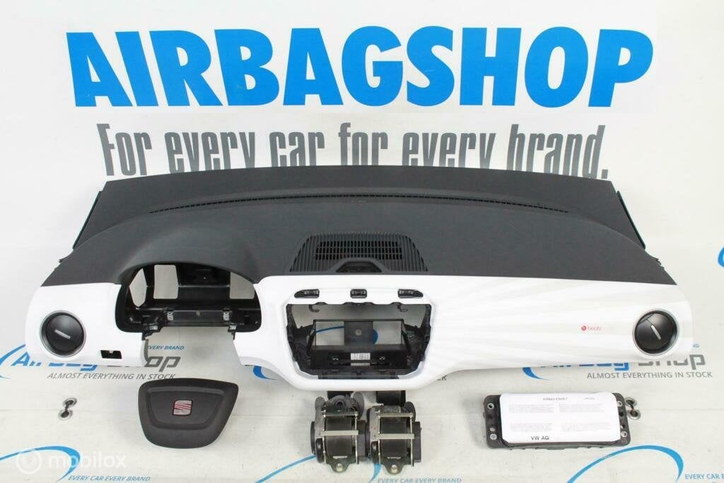 Airbag kit Tableau de bord blanc beats Seat MII, Enlèvement ou Envoi, Utilisé