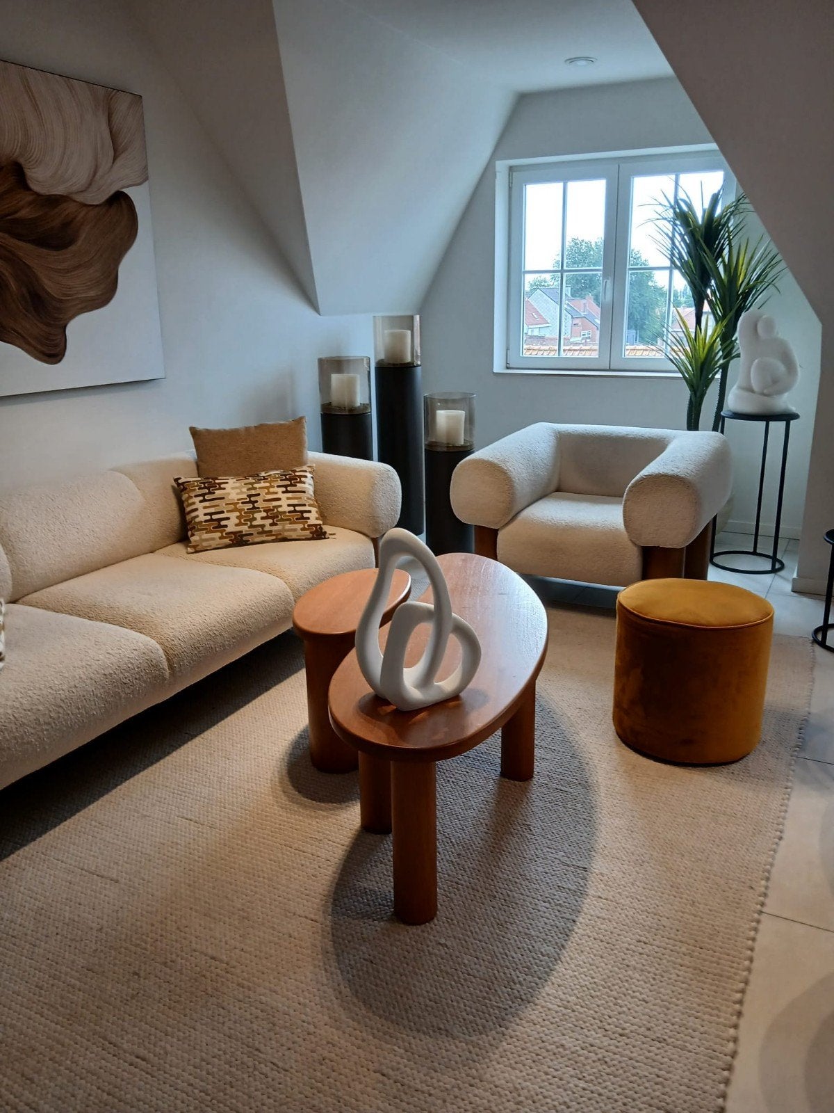 SALON 3 ET 1 PLACE, Enlèvement, Comme neuf, Bois, MODERNE STYLES