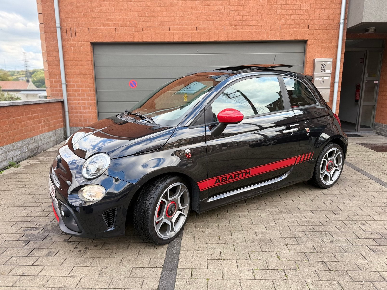 Fiat 595 ABARTH 2021 65.000km, Achat, Euro 6, Toit ouvrant, Particulier