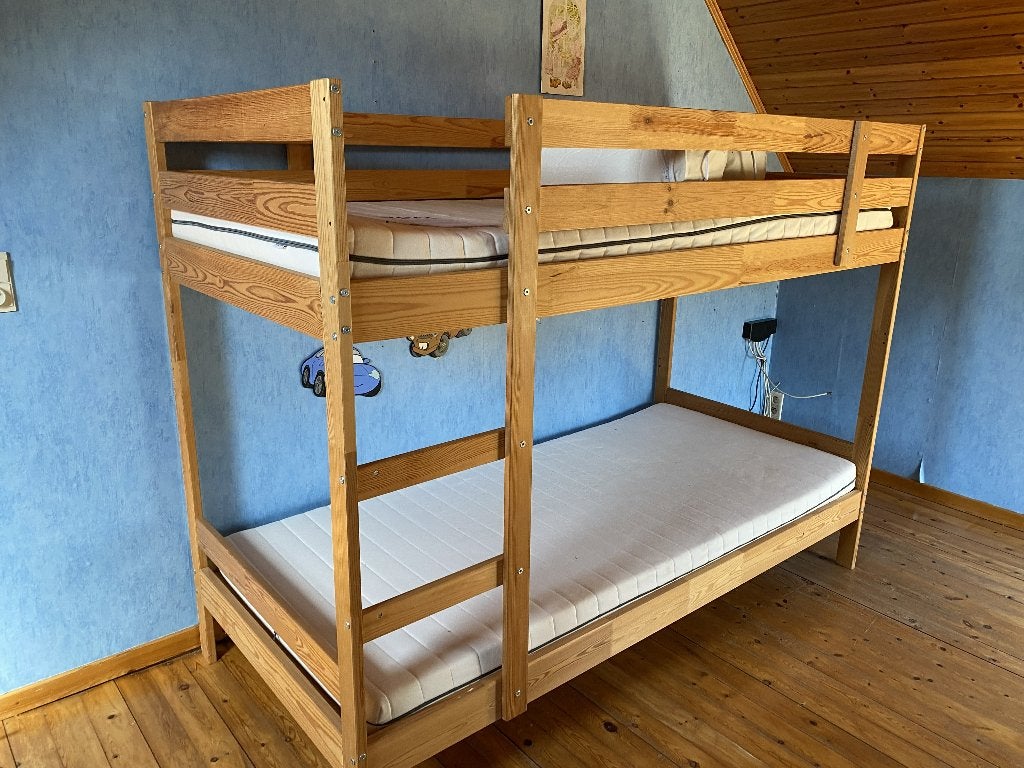 Stapelbed Ikea, Ophalen, Eenpersoons, 210 cm, Minder dan 160 cm