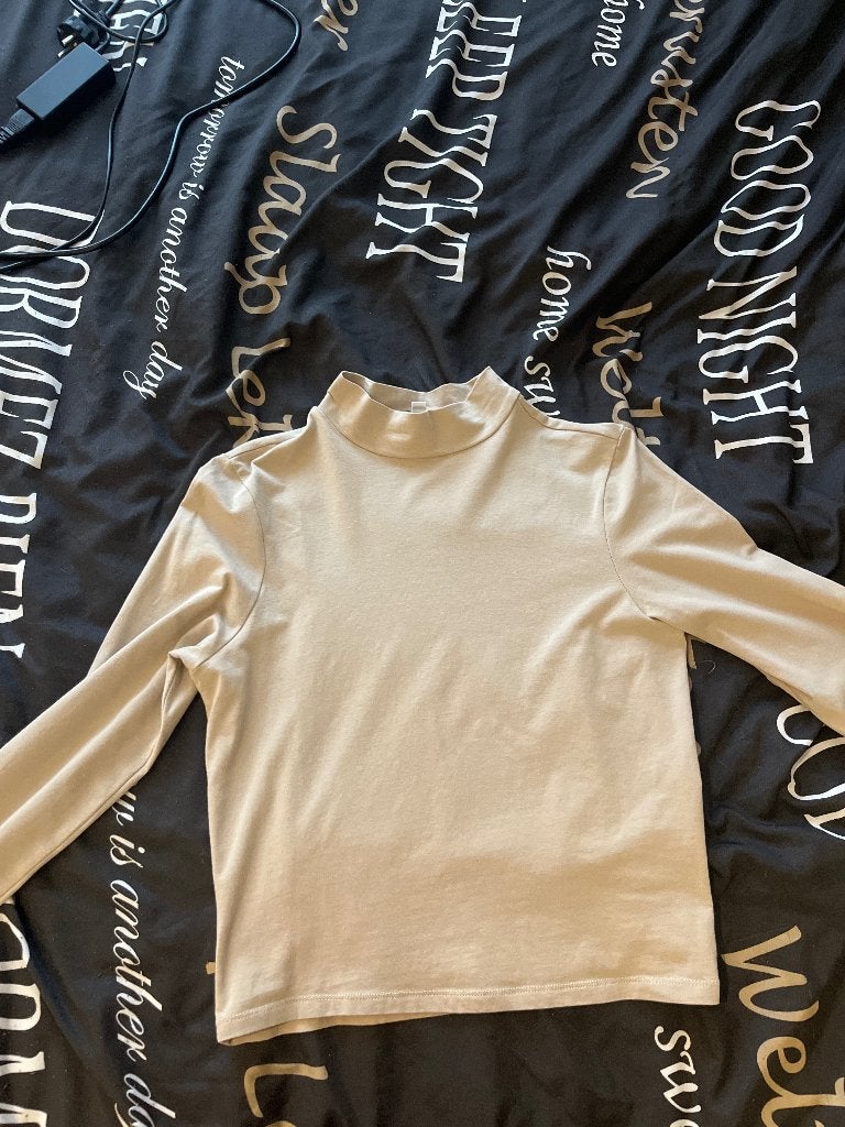 Long sleeve clockhouse, Kleding | Dames, Blouses en Tunieken, Verzenden, Beige, Maat 42/44 (L), Nieuw