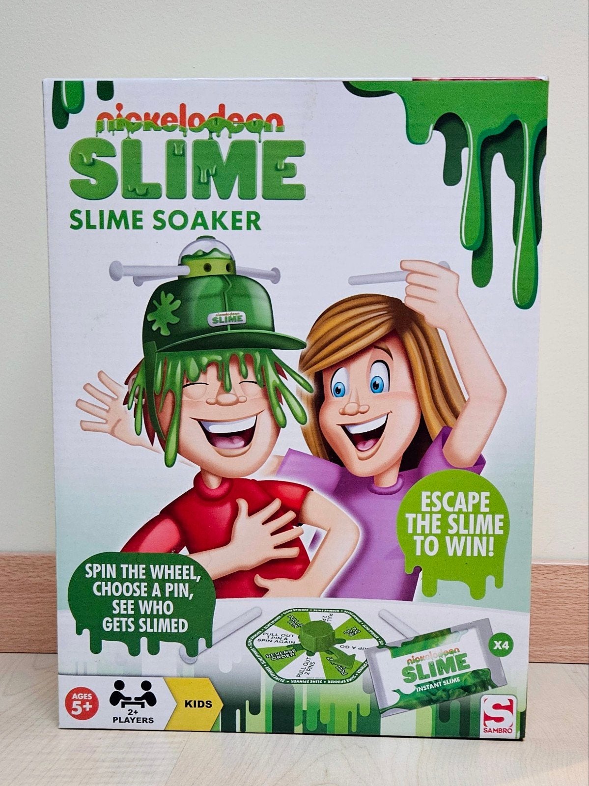 Slime soaker nickelodeon, 1 ou 2 joueurs, Enlèvement, Neuf, Nickelodeon