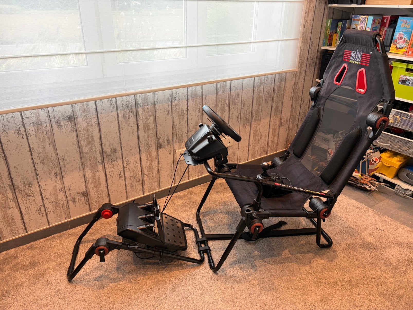 Next Level Racing F-GT Lite+Logitech G29, pedalen en shifter, Ophalen, Zo goed als nieuw, Shifter, PC