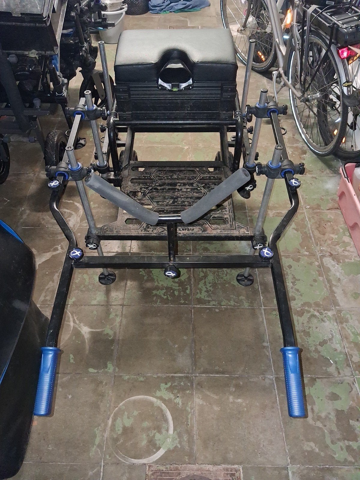 Matrix s25 +2 wheel transportkar, Ophalen
