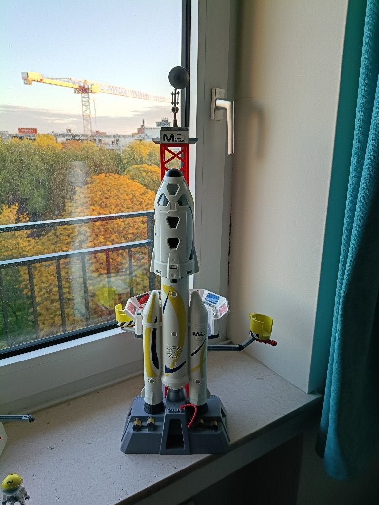 Playmobil: Spaceshuttle, Ophalen, Gebruikt