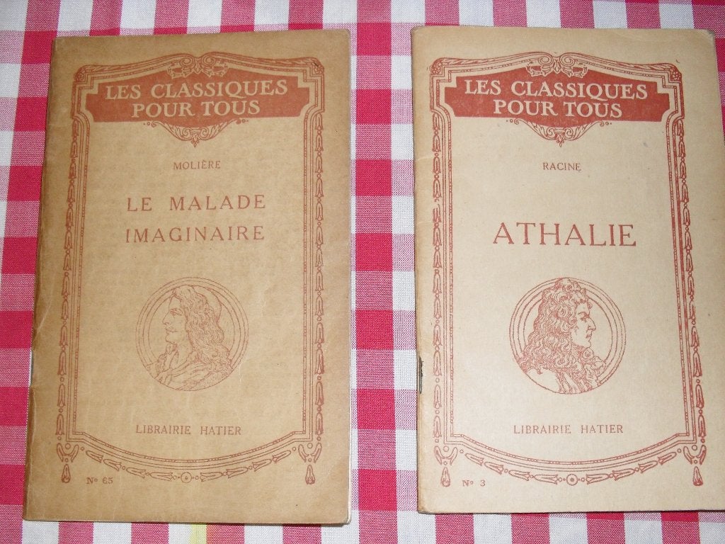 Molière: Le malade imaginaire (Franse tekstbrochure), Ophalen of Verzenden, Molière