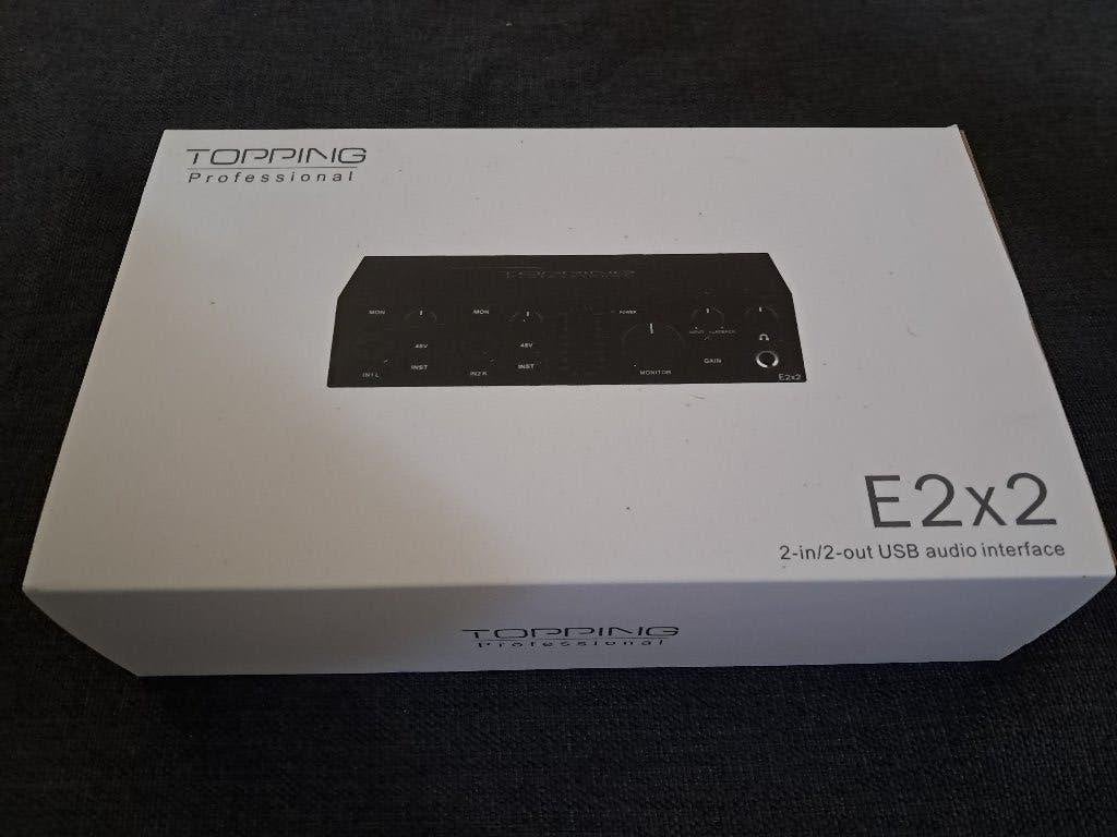 Audio-interface Topping professional model e2x2, Ophalen of Verzenden, Nieuw, Extern, Topping