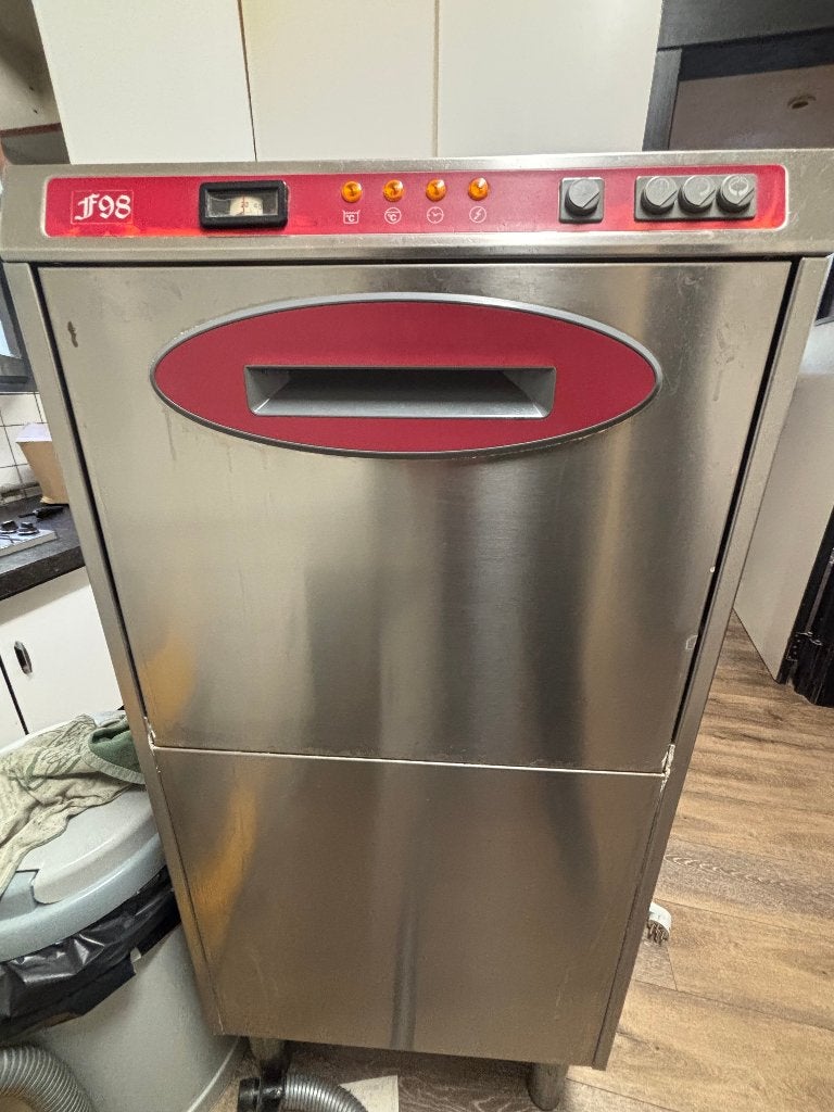 Lave-vaisselle KOMEL F98 — courant d'alimentation 400 V, Enlèvement ou Envoi, Utilisé, Laver et Sécher