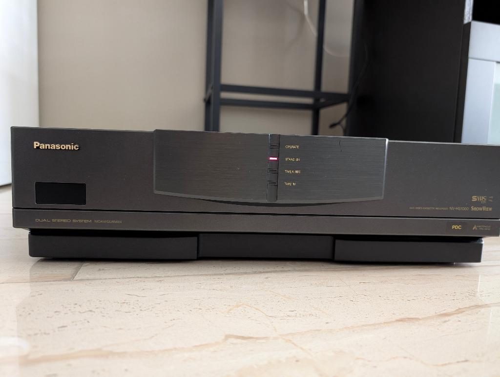 Panasonic NV-HS1000ECP Video Cassette Recorder, Enlèvement, Utilisé, Lecteur ou enregistreur VHS
