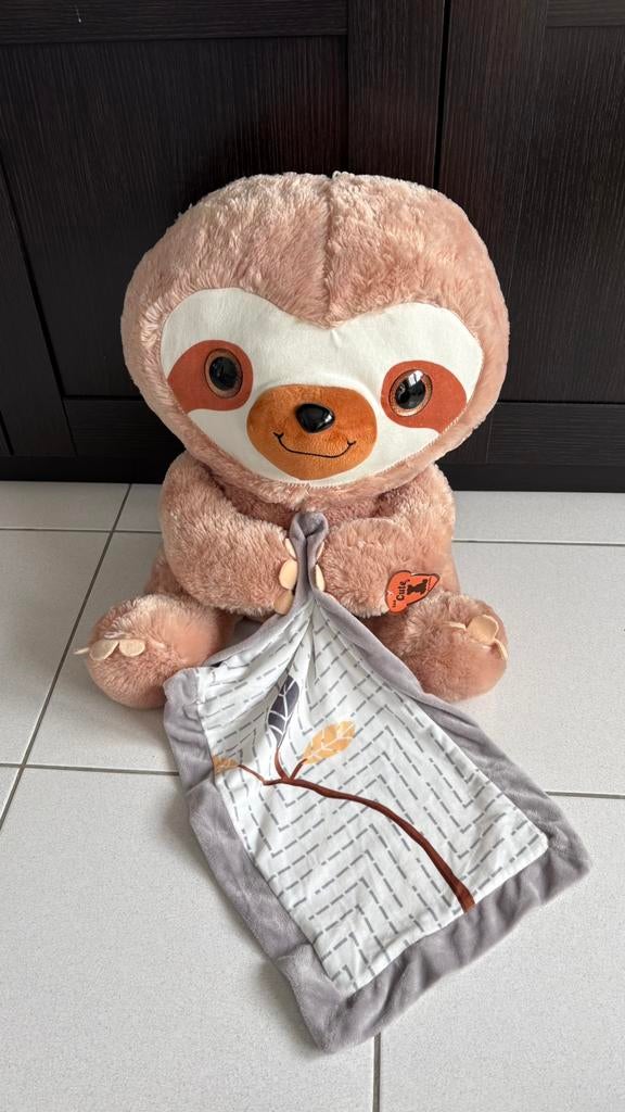 Luiaard knuffel 40 cm, Ophalen, Zo goed als nieuw