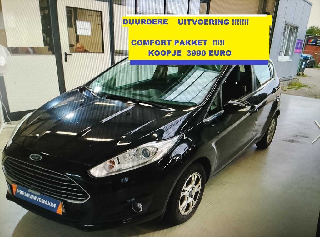 FORD FIESTA BENZINE COMFORTLINE (  135  KM ) KOOPJE, Auto's, Euro 5, 5 deurs, Particulier, Fiësta