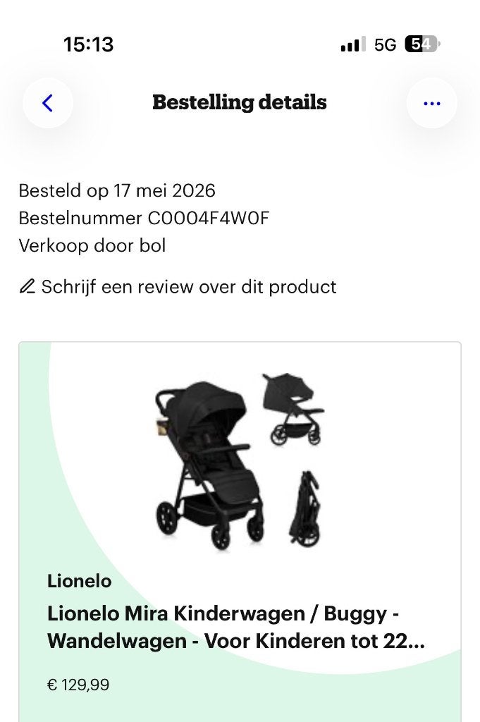 Buggy, Kinderen en Baby's, Buggy's, Ophalen, Gebruikt, Overige merken, Verstelbare rugleuning
