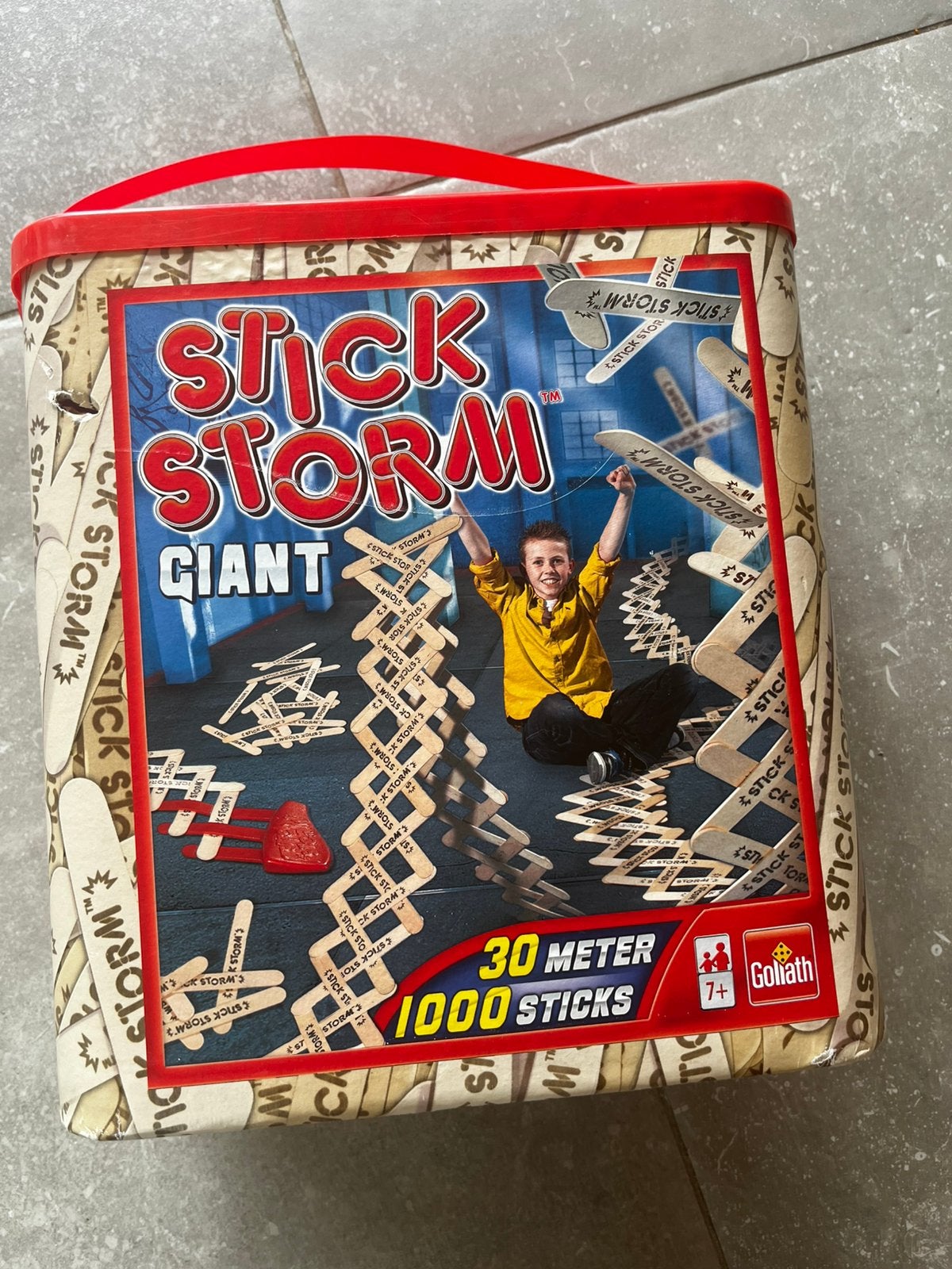 Stick storm, Ophalen, Gebruikt