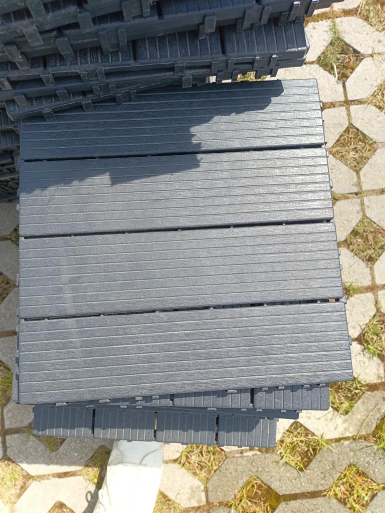 PVC terras tegels 18 vierkantenmeter, Enlèvement