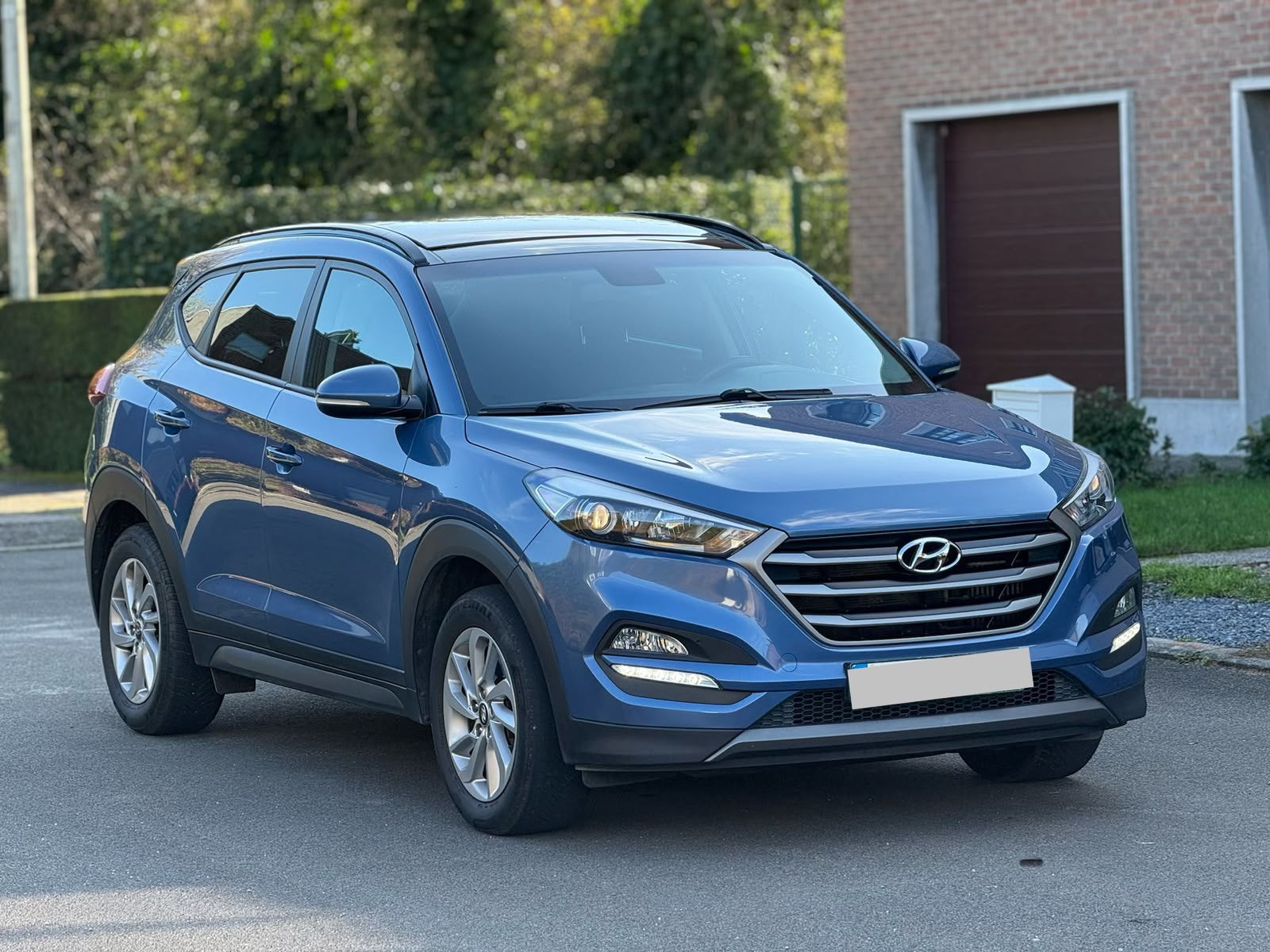 Hyundai Tucson full options, Auto's, Euro 6, 4 cilinders, Leder, Particulier