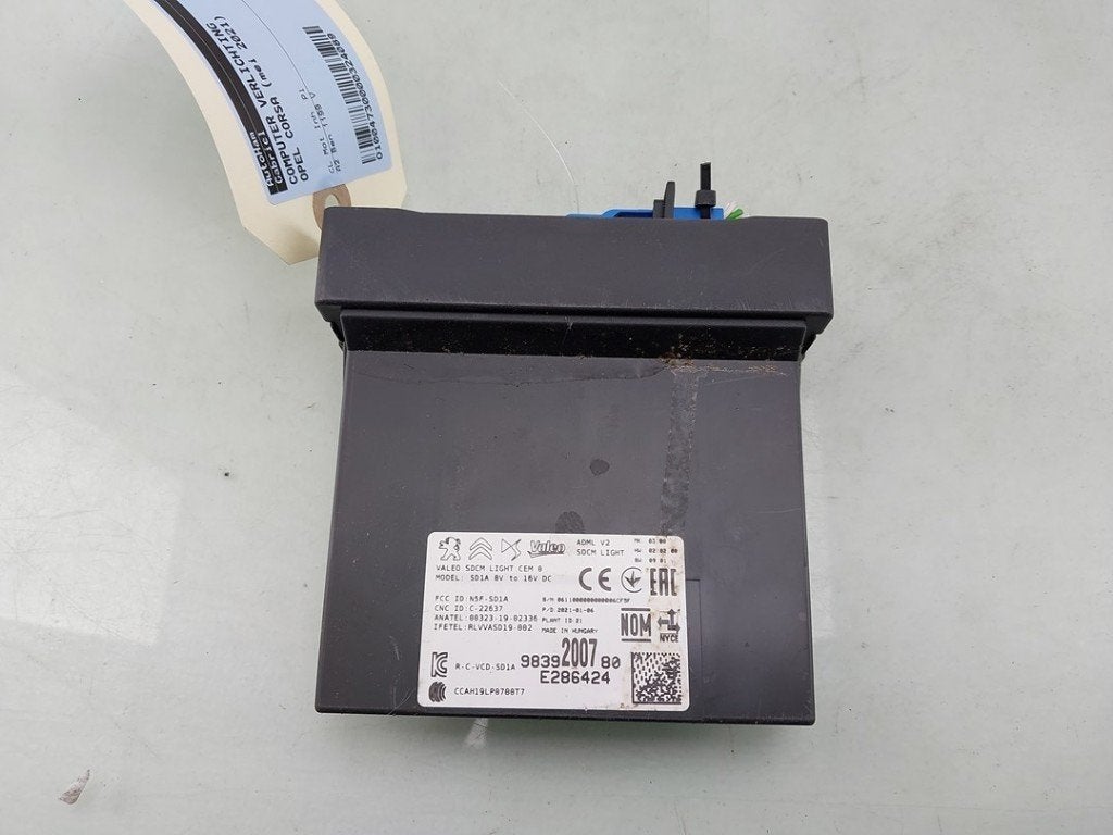 COMPUTER VERLICHTING Opel Corsa F (UB / UH / UP) (01-2019/-), Gebruikt, Opel