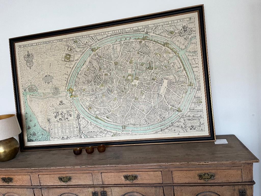 Groot kader Brugge, Huis en Inrichting, Woonaccessoires | Lijsten, Ophalen, Kaderpol, Zo goed als nieuw, Info@kbug.th