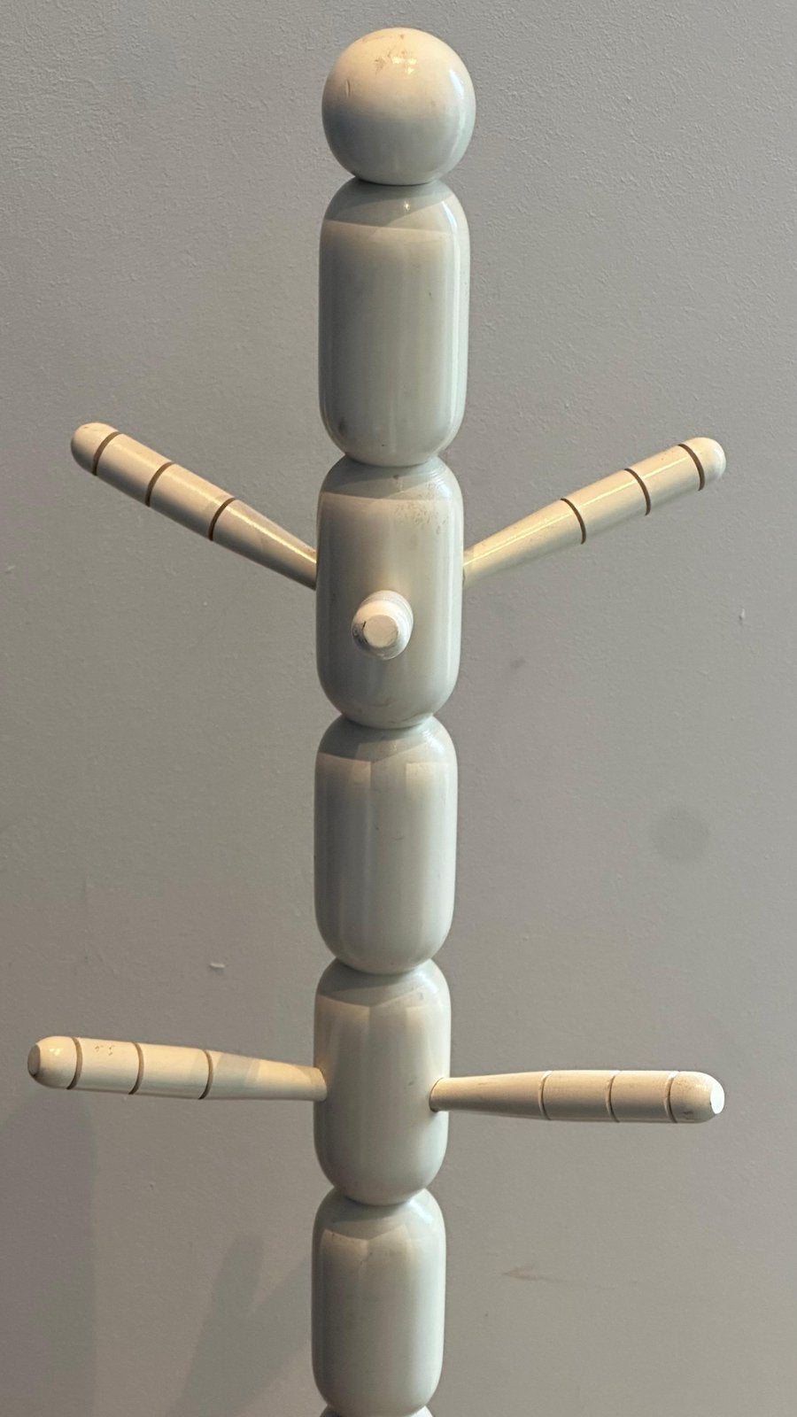 Kinder kapstok wit – 1m11 hoog, Ophalen, Gebruikt