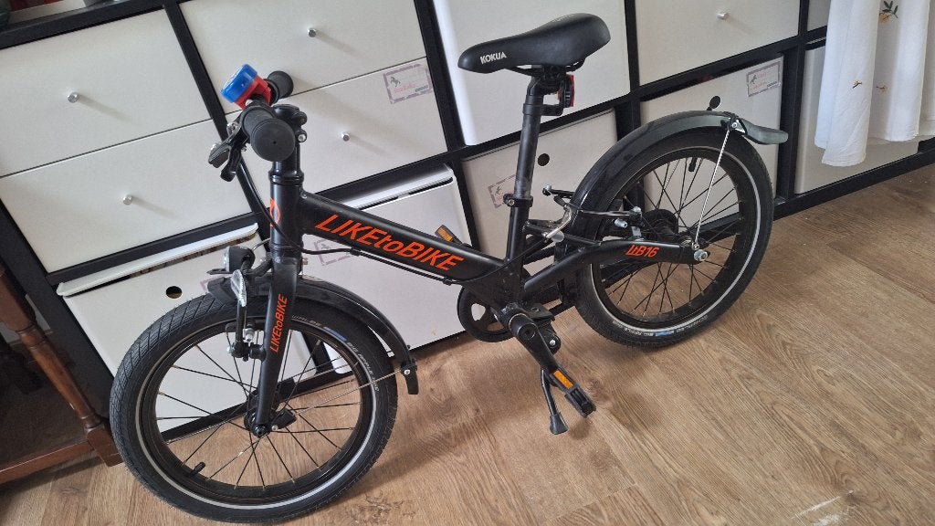 Kinderfiets: LIKEtoBIKE 16'' Singlespeed, Fietsen en Brommers, Ophalen, Zo goed als nieuw, 16 tot 20 inch, Kokua