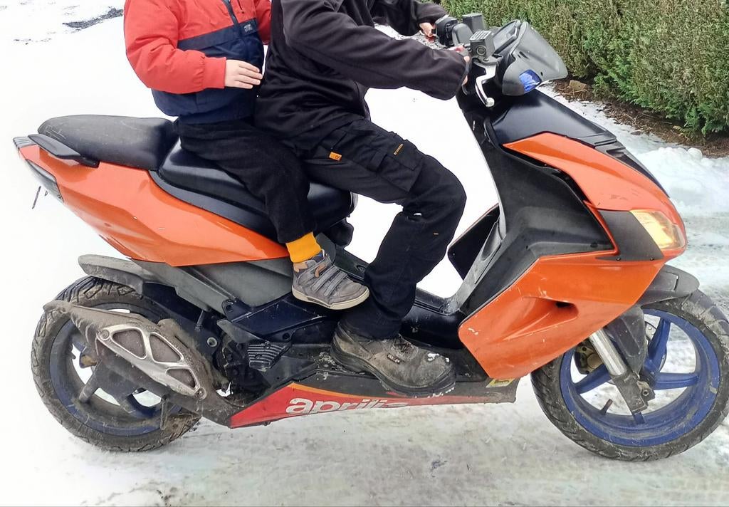 Scooter Aprilia, Enlèvement