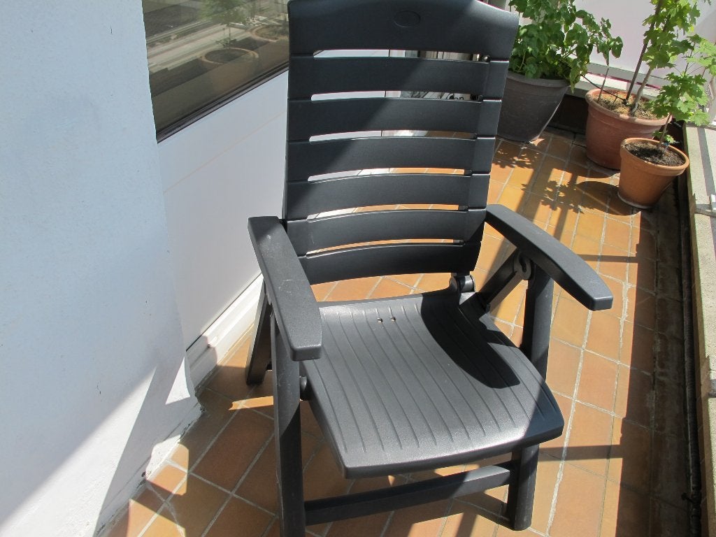 Chaise de jardin, Jardin & Terrasse, Enlèvement, Utilisé, Synthétique, Pliant
