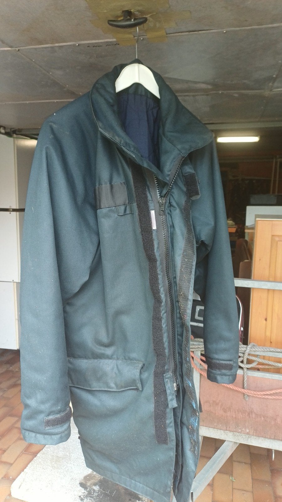 kleding, Kleding | Heren, Jassen | Winter, Ophalen, Maat 56/58 (XL), Blauw