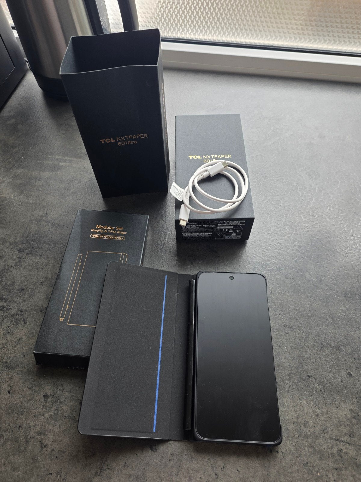 TCL Nxtpaper 60 ultra - E-reader en telefoon samen - NIEUW!!, Ophalen, 512 GB