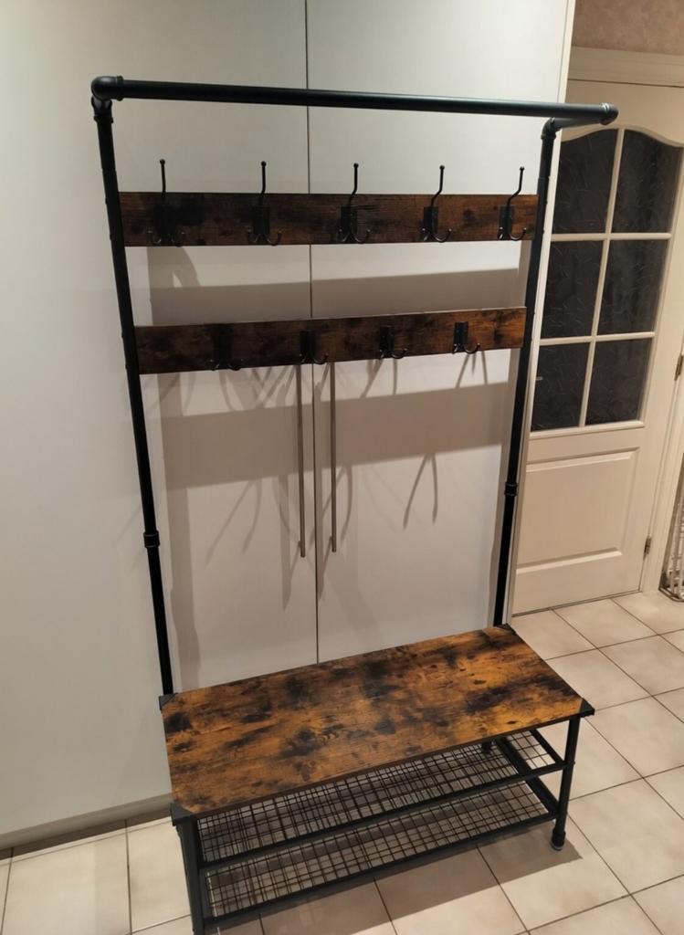 Kapstok Klasina. Zo goed als nieuw, Huis en Inrichting, Woonaccessoires | Kapstokken, Ophalen, Zo goed als nieuw, Metaal, Staande kapstok
