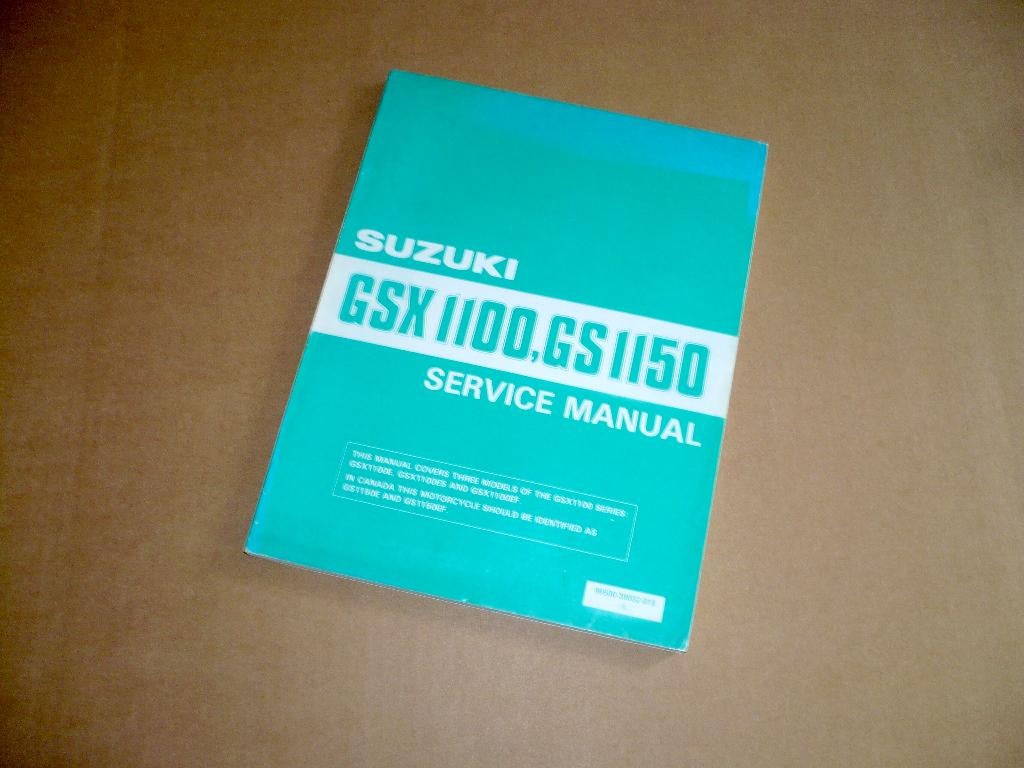 Manuel d'atelier Suzuki GSX 1100 ED-EF (84-87), Enlèvement ou Envoi, Suzuki