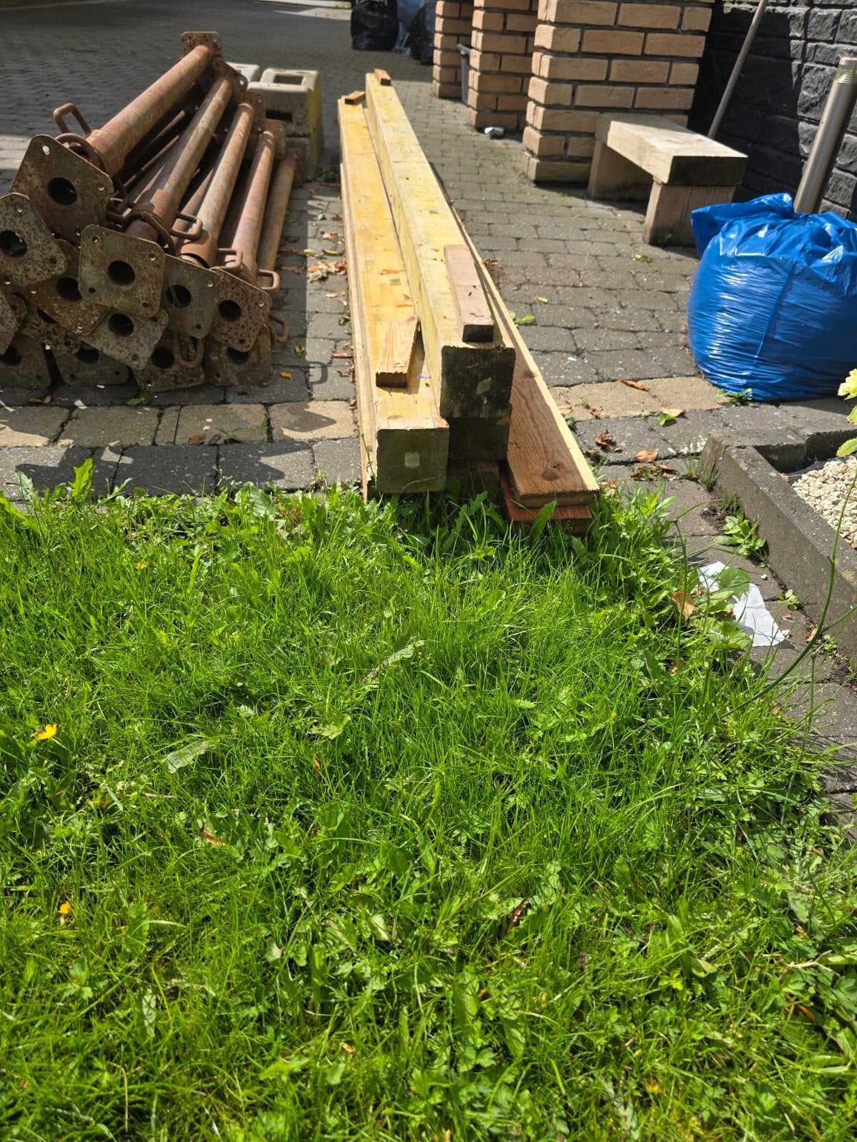 Metser profielen, Ophalen