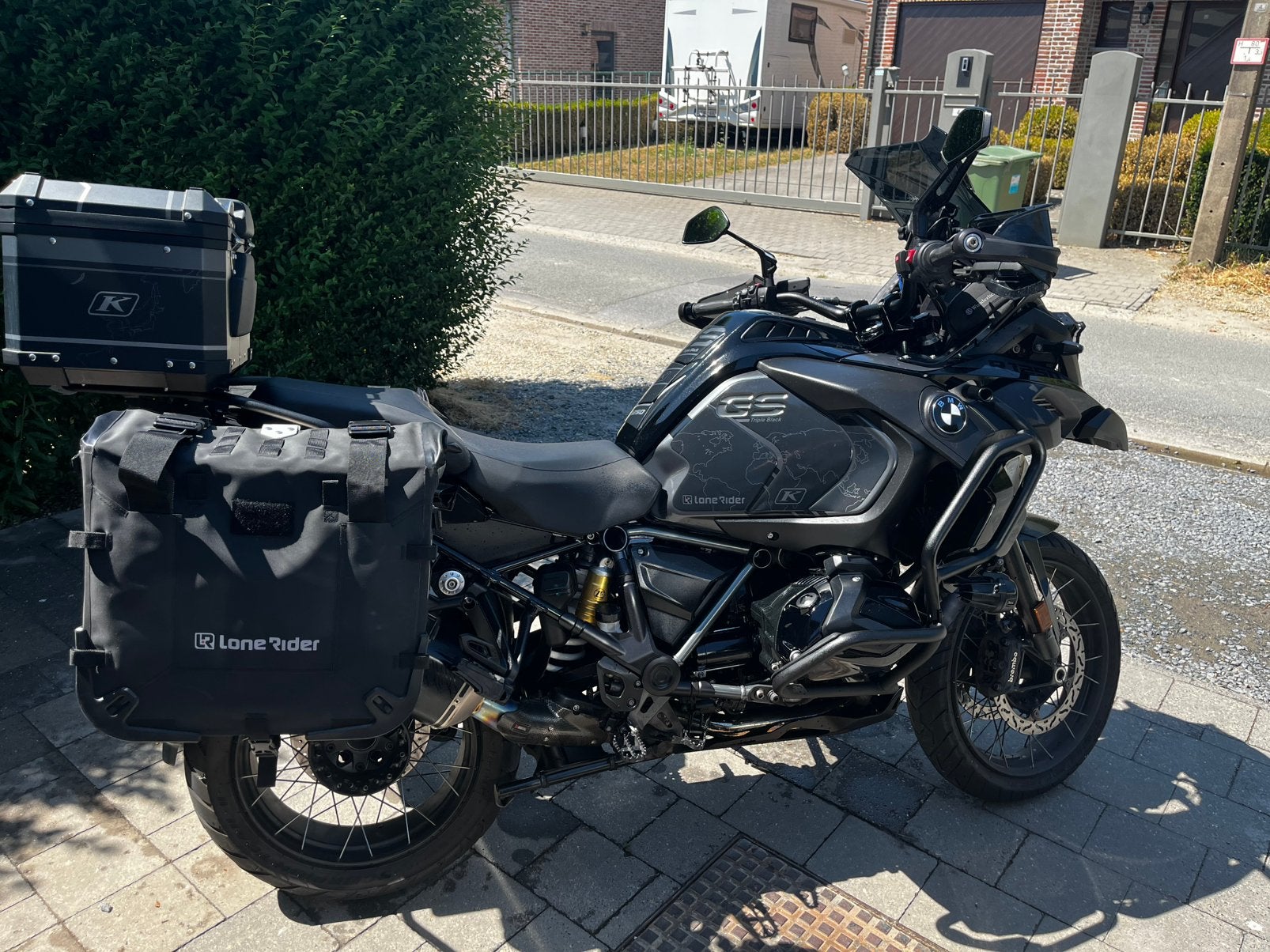 BMW R1250 GSA lone rider triple black, Motoren, Particulier, Meer dan 35 kW