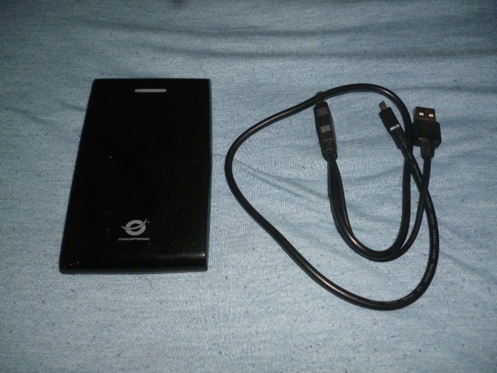 Externe harde schijf 500 GB met USB-aansluiting, Computers en Software, Ophalen, USB