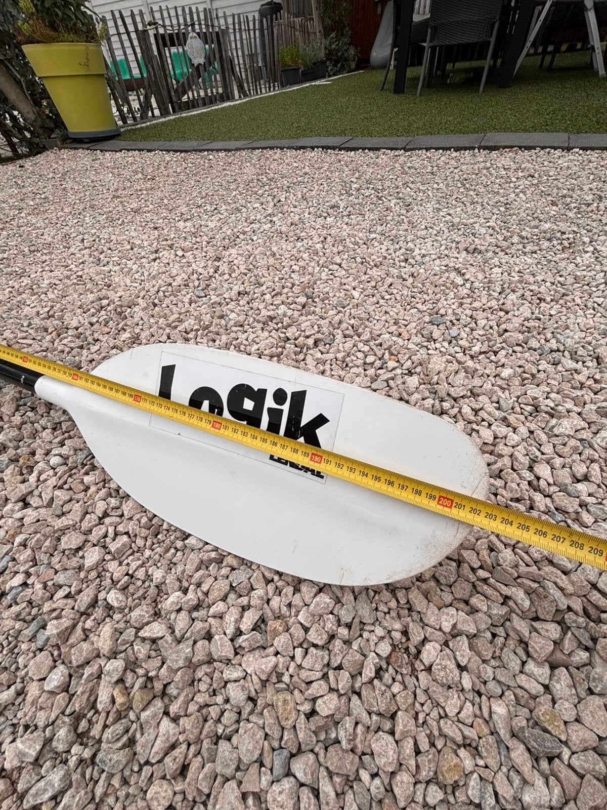 Logik All round peddel, Sports nautiques & Bateaux, Canoës, Enlèvement, Utilisé, Kayak