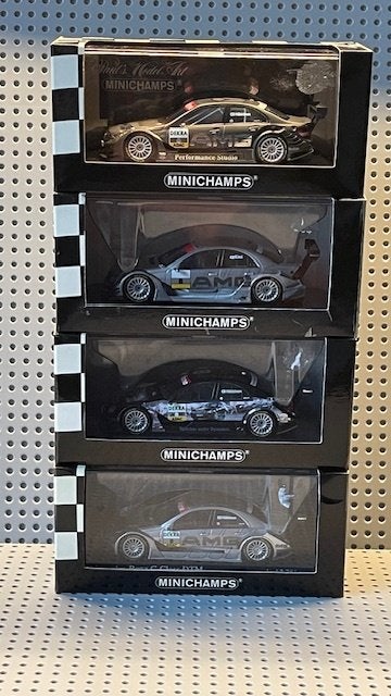 Mercedes Minichamps, Verzenden, Zo goed als nieuw, Auto's