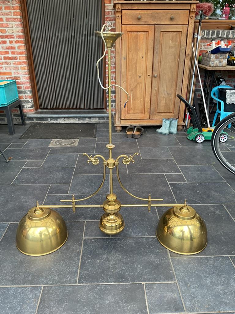 Grote luster, Ophalen, Zo goed als nieuw