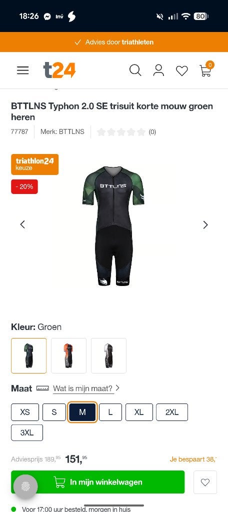 Tri-suit, Sports & Fitness, Course, Jogging & Athlétisme, Autres marques, Course à pied, Enlèvement ou Envoi, Comme neuf