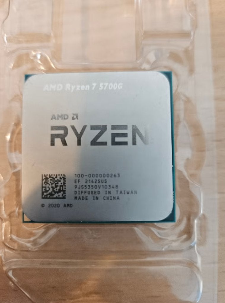 CPU AMD Ryzen 7 5700 G, Computers en Software, Gebruikt, AMD Ryzen 7, 8-core, Ophalen