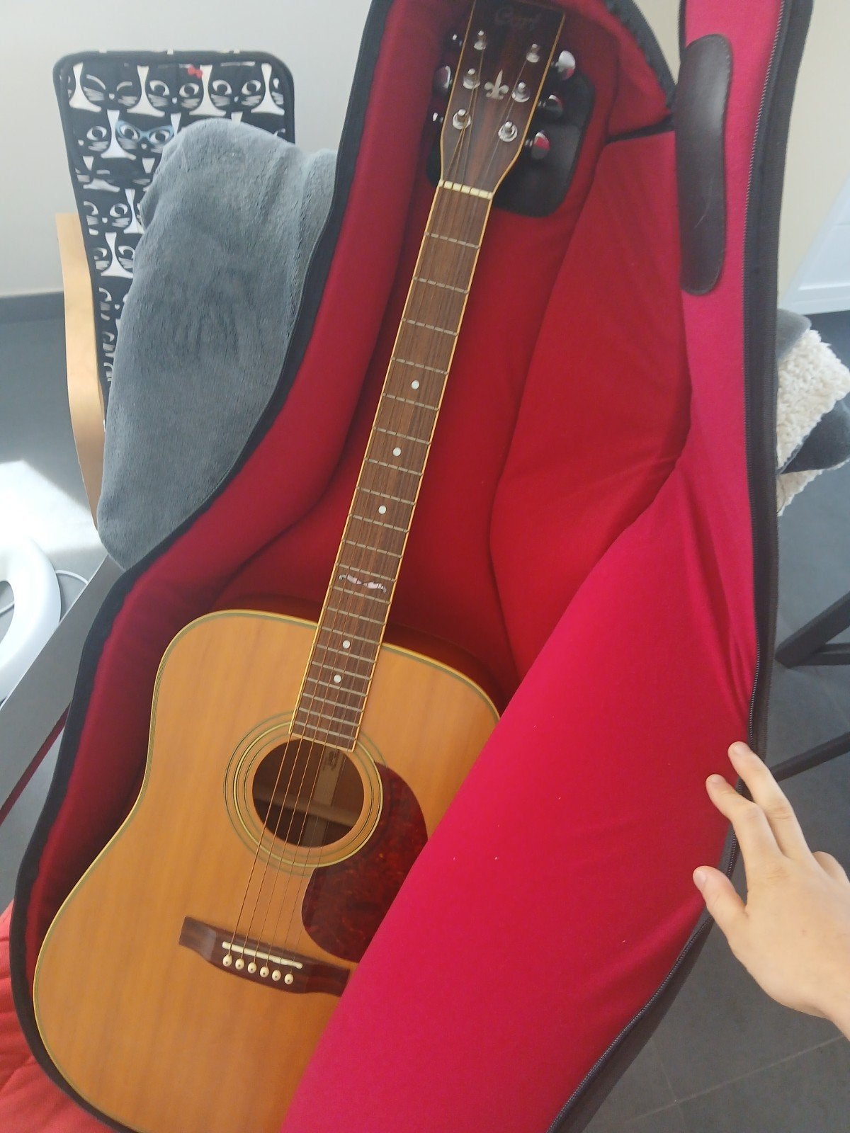 Gitaar te koop, Muziek en Instrumenten, Snaarinstrumenten | Gitaren | Akoestisch, Ophalen, Gebruikt, Klassieke of Spaanse gitaar