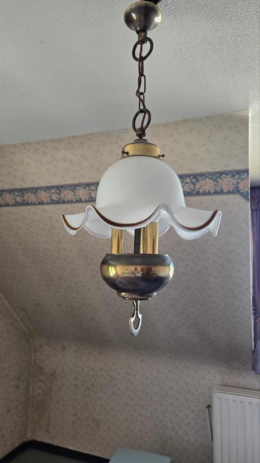 Hanglamp / kroonluchter, Ophalen, Glas