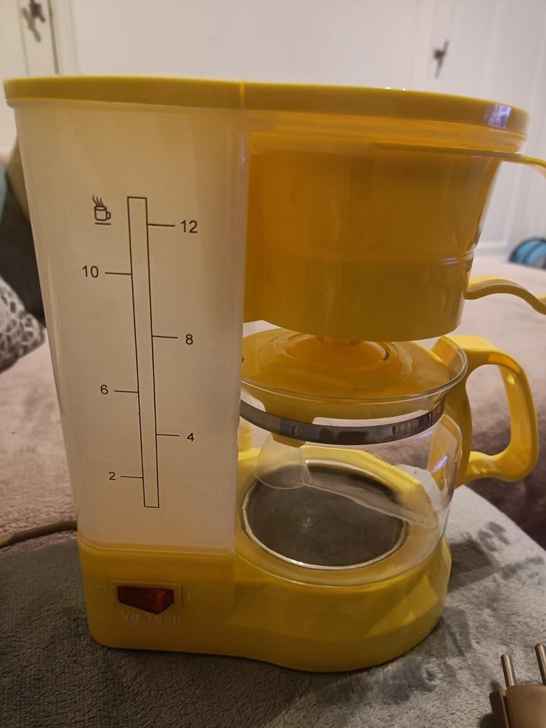 Kleine koffiezetapparaat, Ophalen