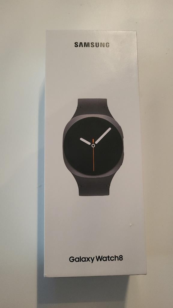 Samsung Galaxy watch 8, Ophalen, Zwart, Nieuw, Samsung