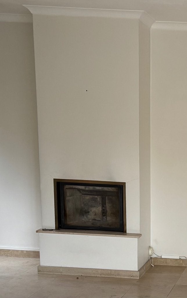 Cheminée encastrée, poêle, Maison & Meubles, Cheminées, Enlèvement, Utilisé, Encastré, Cheminée au bois
