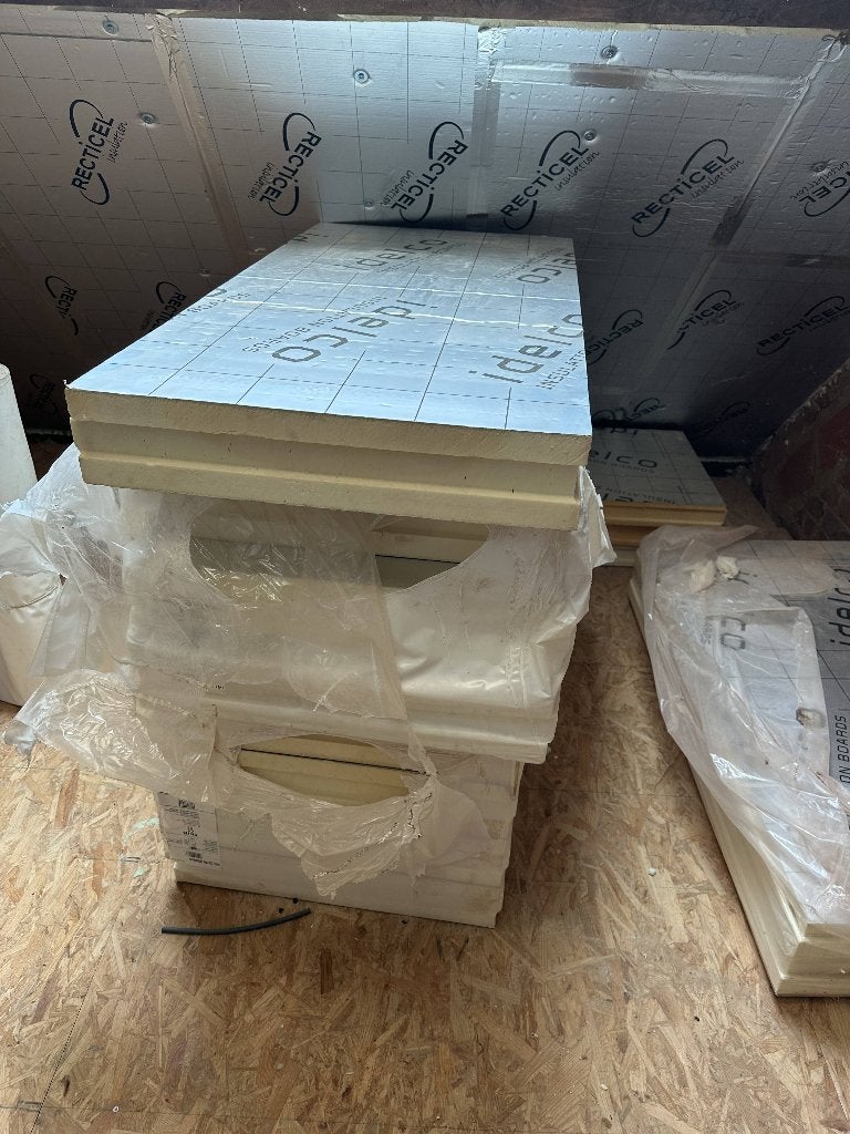 Diverse isolatiematerialen, Doe-het-zelf en Bouw, Ophalen, Vloerisolatie, Nieuw, Hardschuim (Pir)