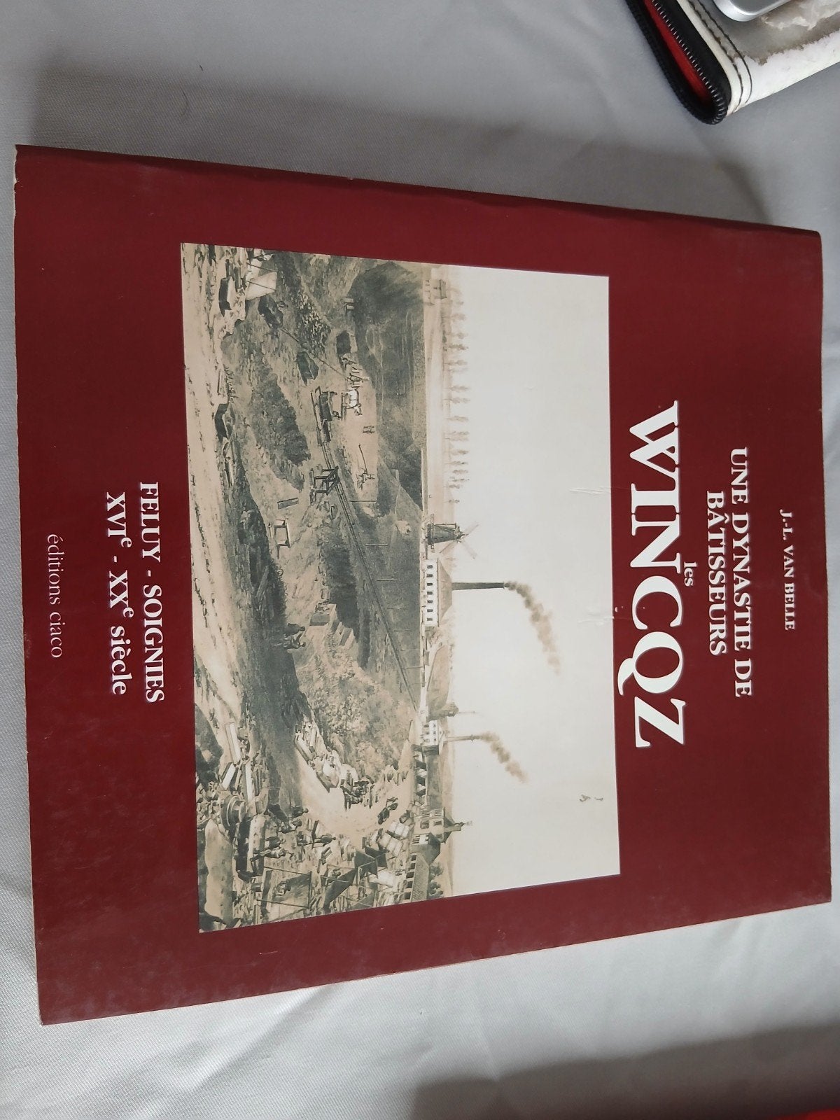 Livre une dynastie de bâtisseurs : les Wincqz, Enlèvement ou Envoi, 20e siècle ou après, Comme neuf
