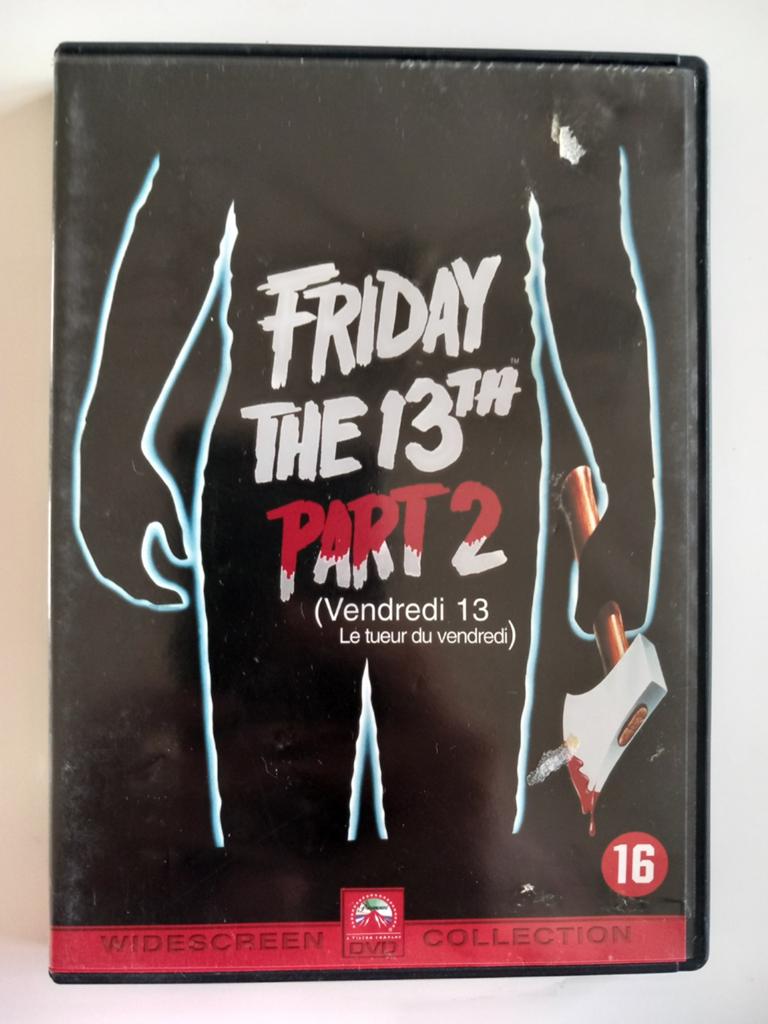 Dvd Friday the 13th Part 2 (Horrorfilm), Cd's en Dvd's, Dvd's | Horror, Ophalen of Verzenden, Slasher